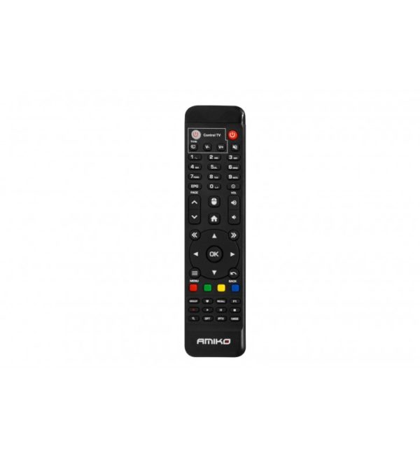 Telecomando Sostitutivo A Infrarossi Per AMIKO A4, A5, A6, A6N, A6N MAX, A9, LX800, Zero One, A5M, One 5G – Plug And Play